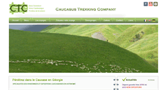 Desktop Screenshot of caucasus-trek.com